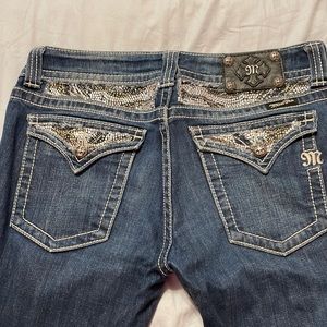 Miss Me jeans size 30 x 35 boot cut